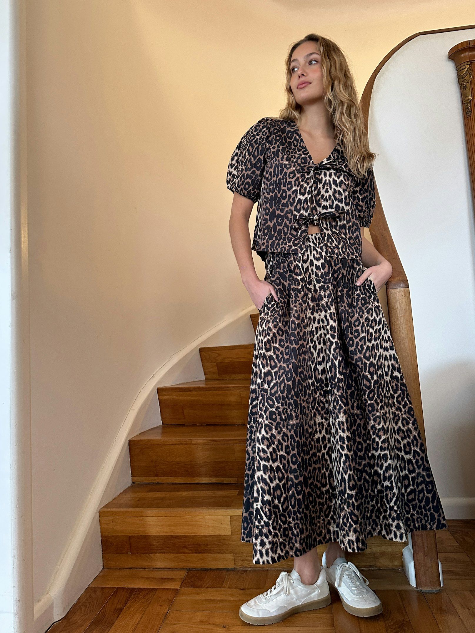 YARA LEO MAXI SKIRT
