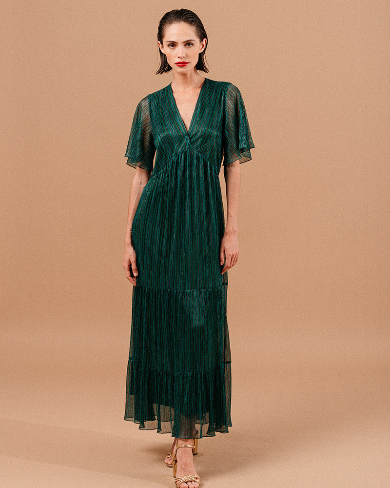 LISE MAXI DRESS GREEN