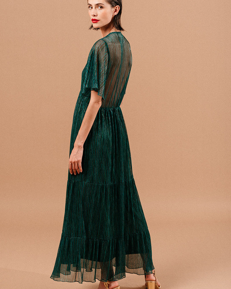 LISE MAXI DRESS GREEN