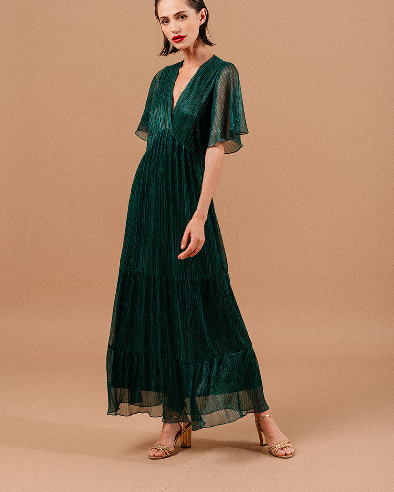 LISE MAXI DRESS GREEN