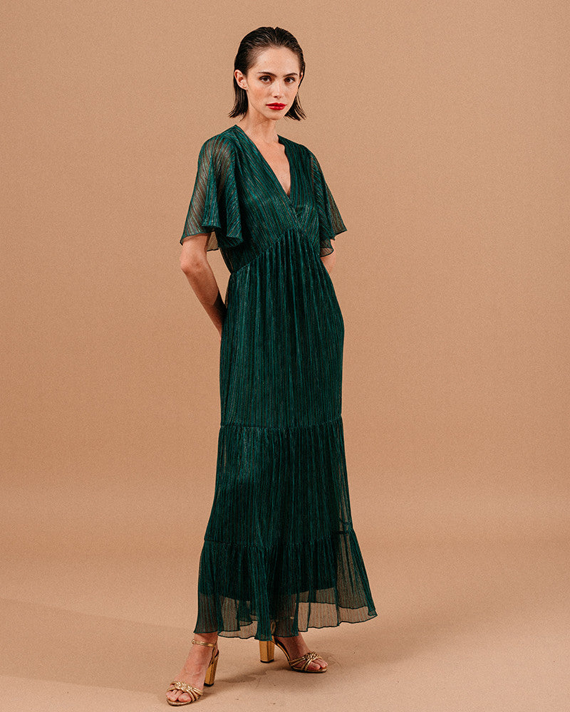 LISE MAXI DRESS GREEN